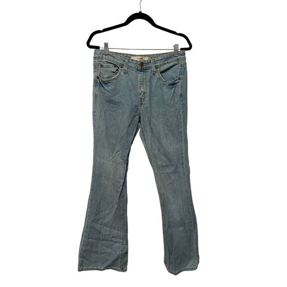 Levi’s 519 Flare Light Wash Size 9 Y2K Capsule 70’s Retro Vibes - Picture 1 of 12